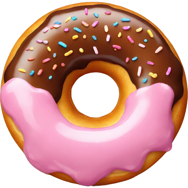 donut with yellow glaze emoji
