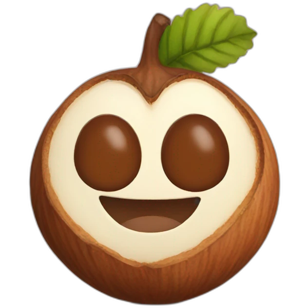 hazelnut emoji