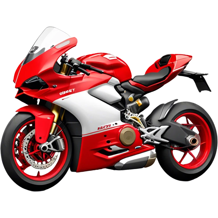 Ducati Panigale (Sportbike) - Ducati Panigale V4 (Model Year: 2022) (Iconic colour: Red) emoji