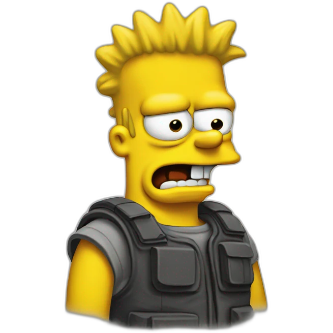 Bart simpson emoji