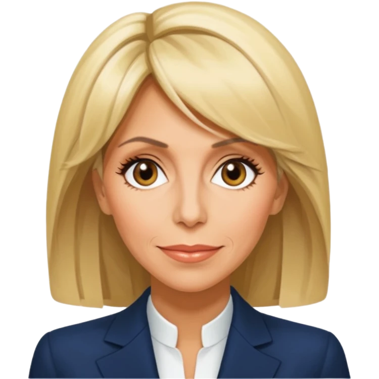Brigitte macron emoji