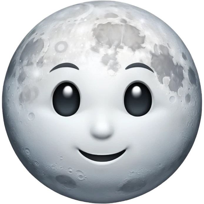 Moon emoji