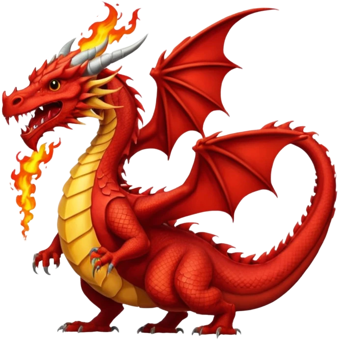 Red dragon emoji