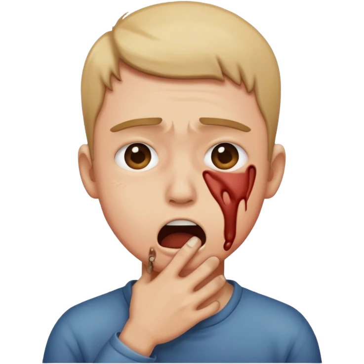 person choking them selves  emoji
