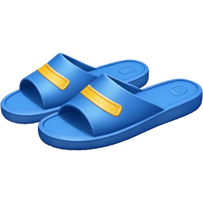 A pair of cool beach slippers emoji