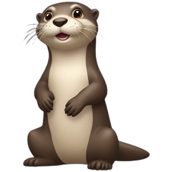 otter playing emoji