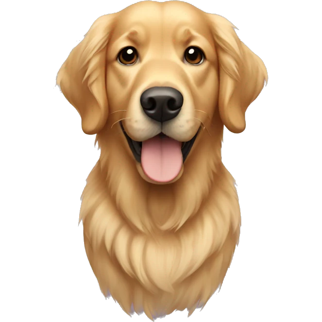 Golden retriever  emoji