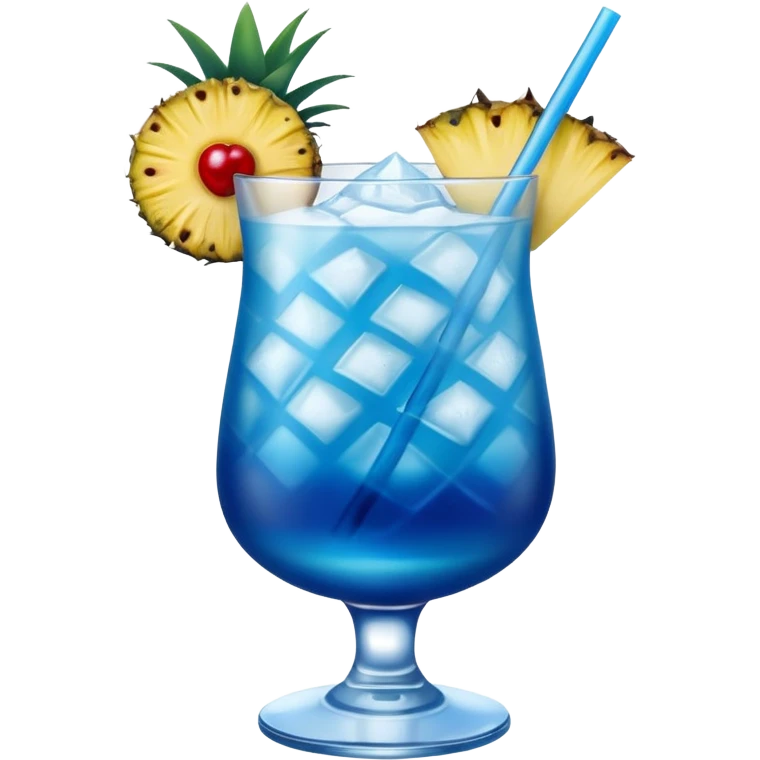 Blue Hawaii emoji