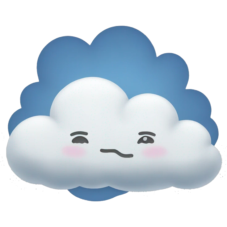 cloud emoji