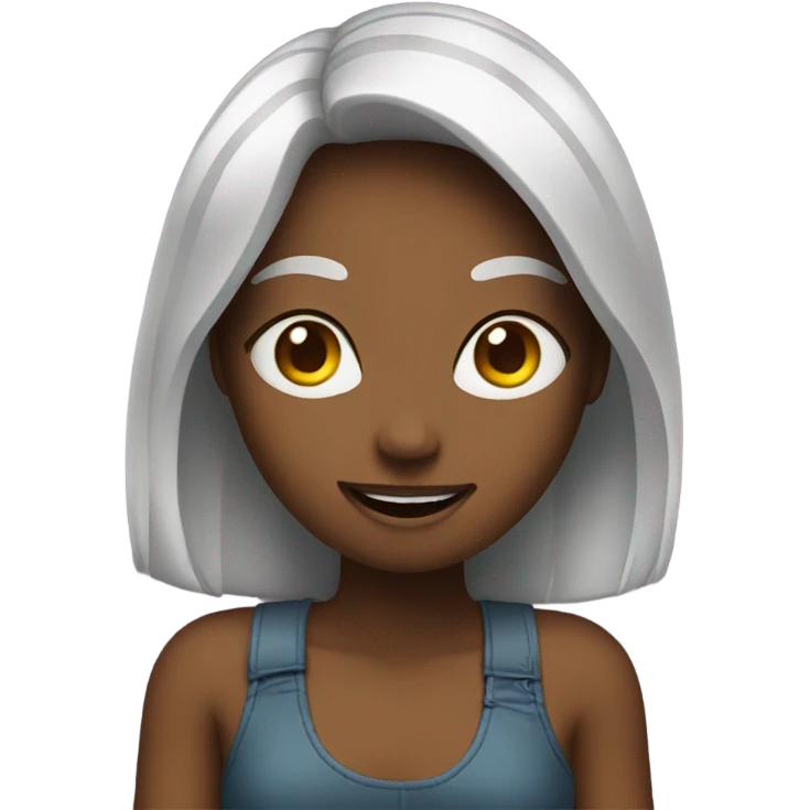 Girl partying emoji
