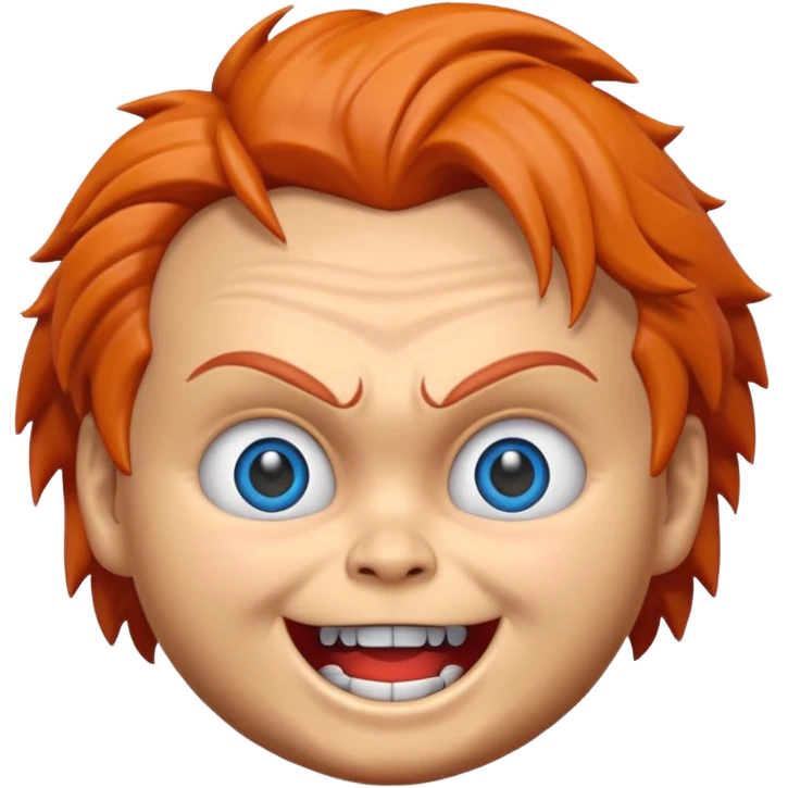 Un emojin de chuky emoji