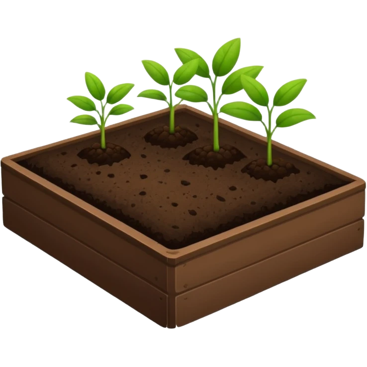 garden bed emoji