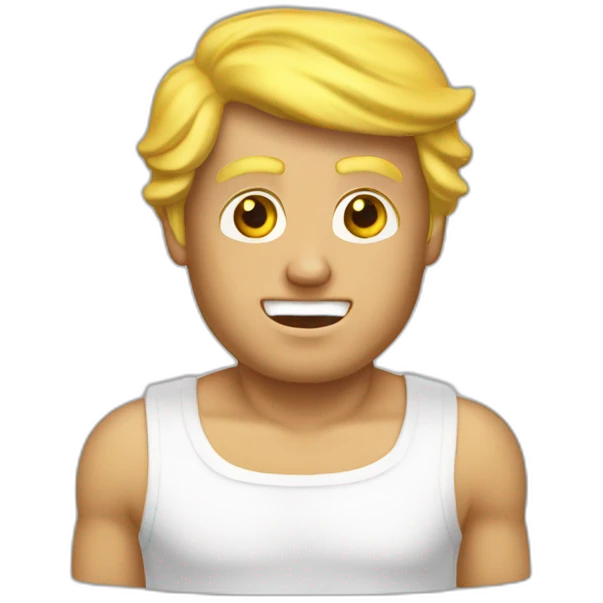trump-baño-de-oro emoji