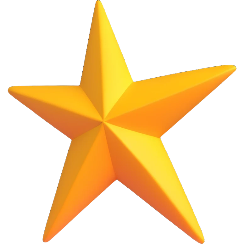 Star pink  emoji