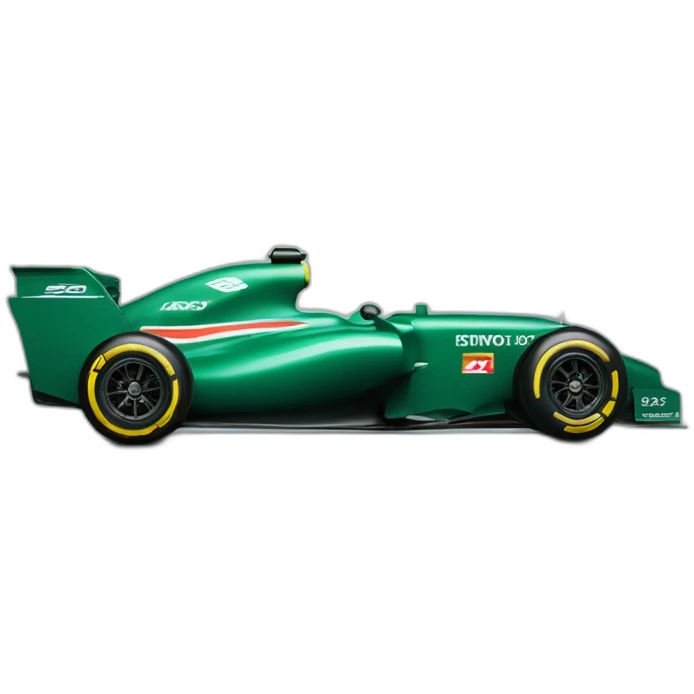 Aston Martin green formula 1 car emoji