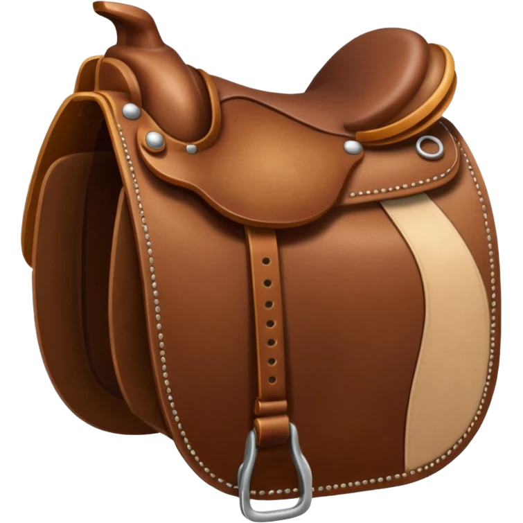 Horse saddle  emoji