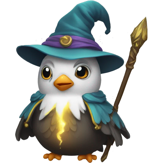 pigeion wizard emoji