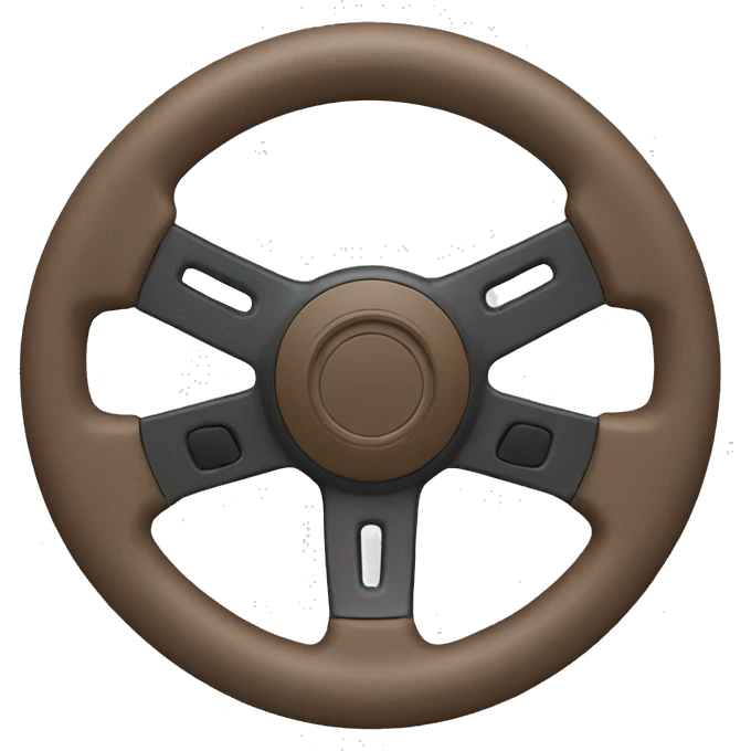 steering wheel emoji