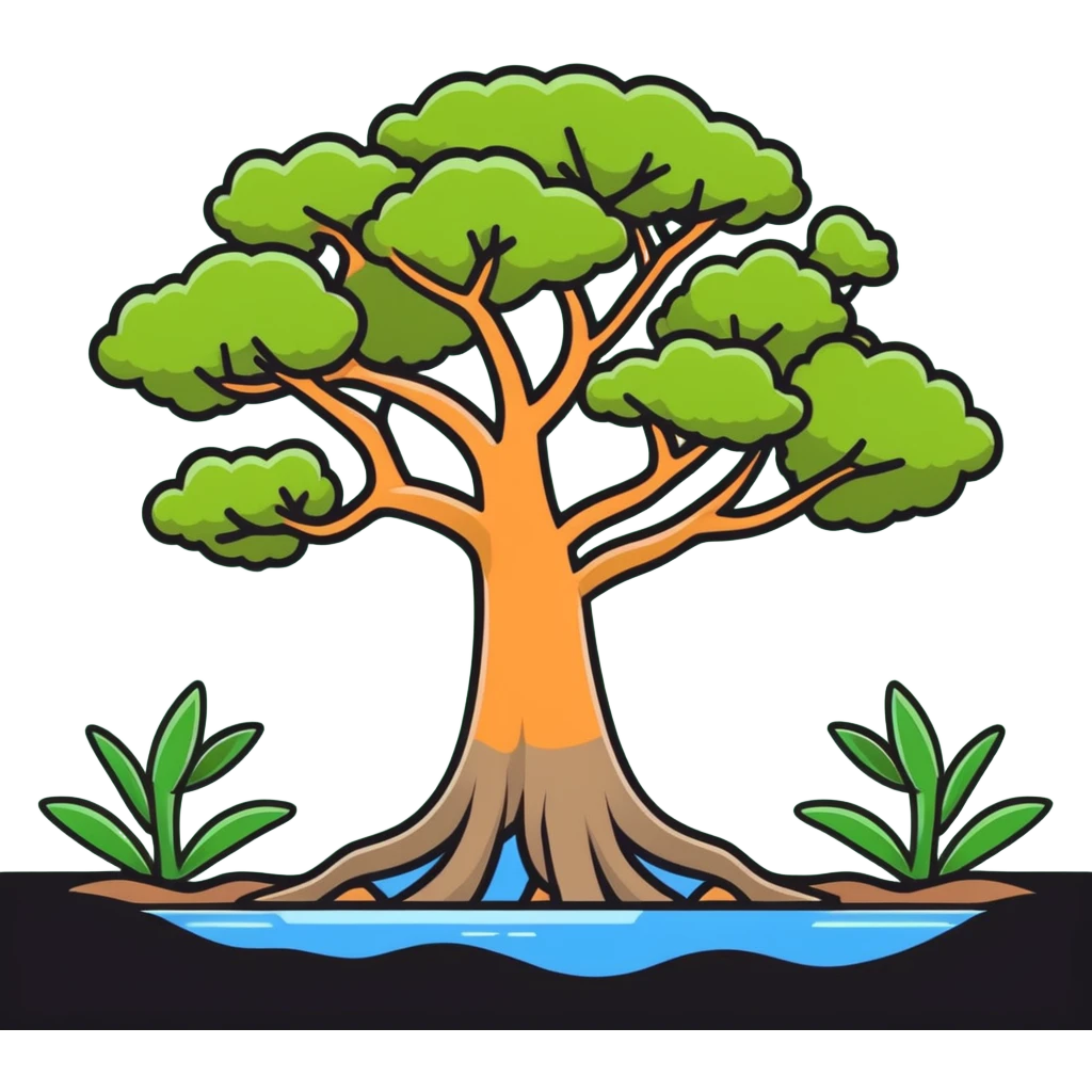 mangrove tree emoji