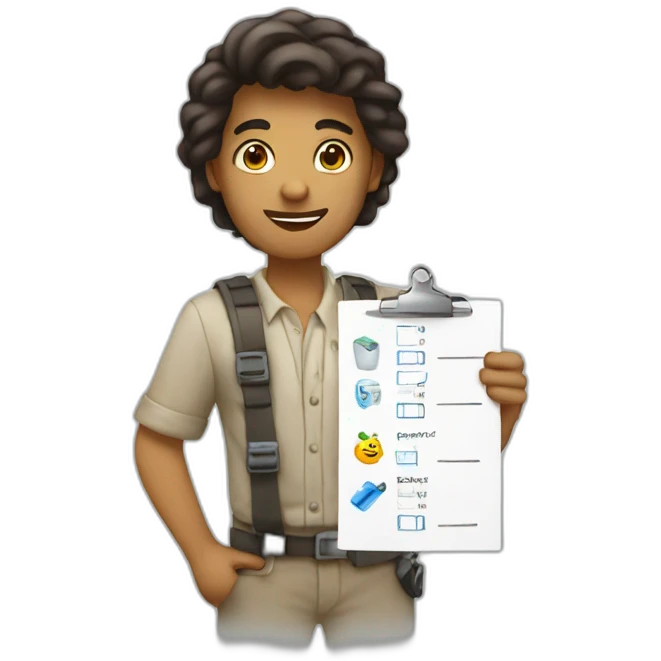doing checklist for developing mobile app emoji
