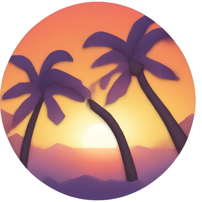 sunset  emoji