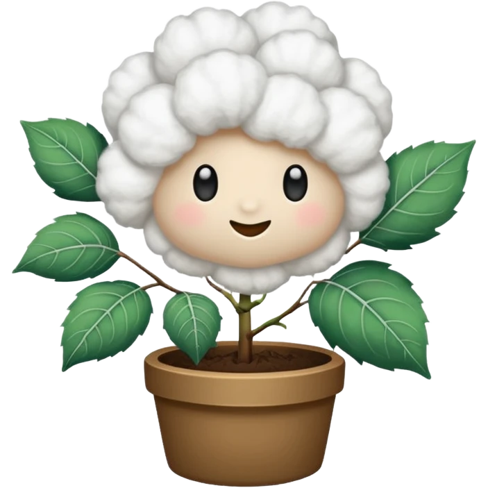 cotton plant emoji