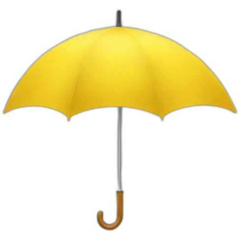 Yellow umbrella emoji