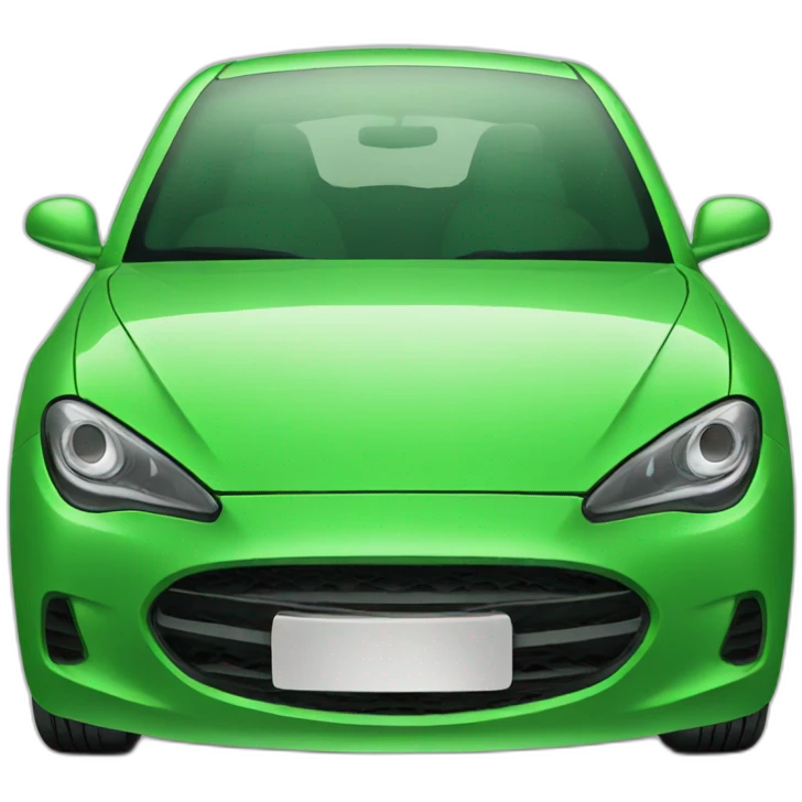 Green car emoji