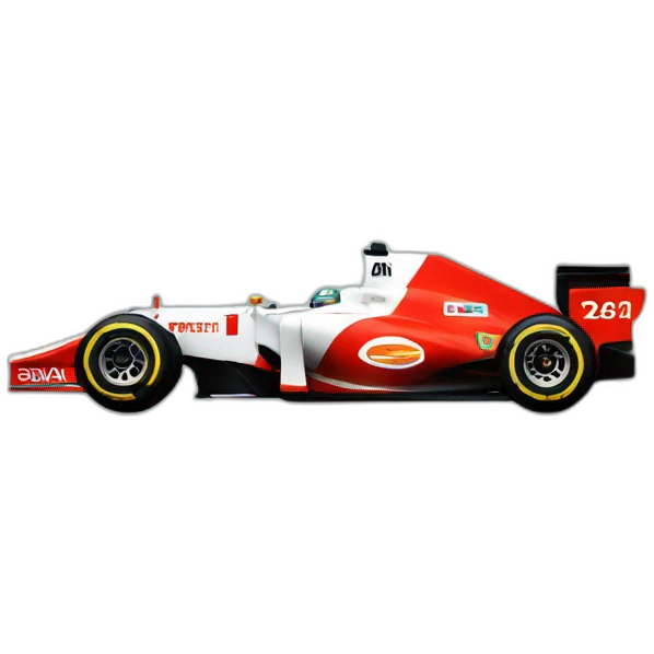 F1 car emoji