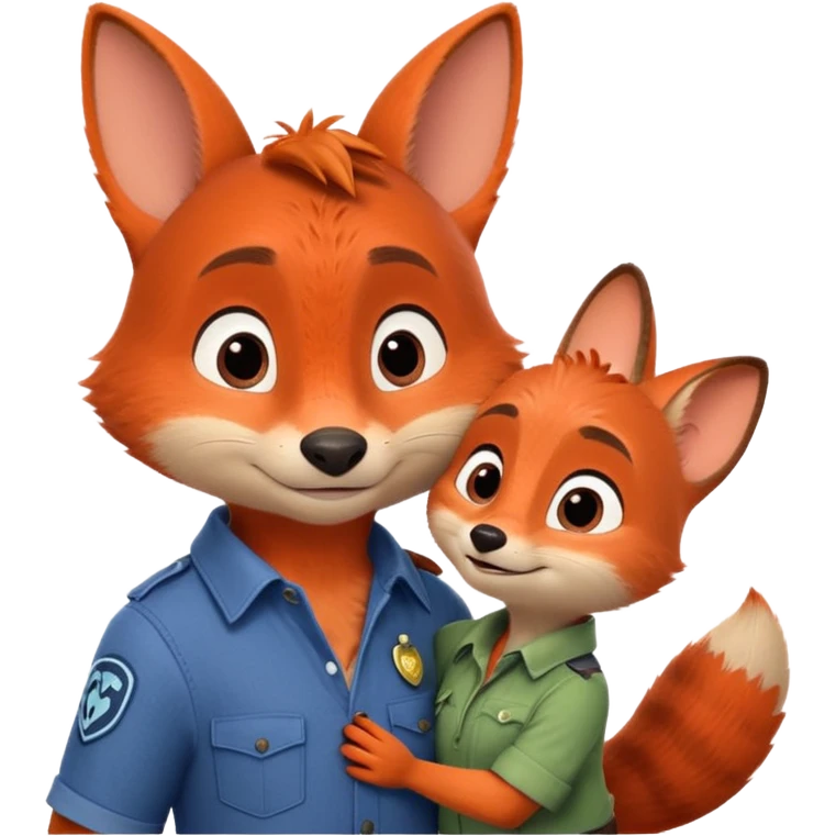 Nick Zootopia enamorado emoji