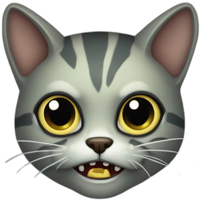 Gato zombie  emoji