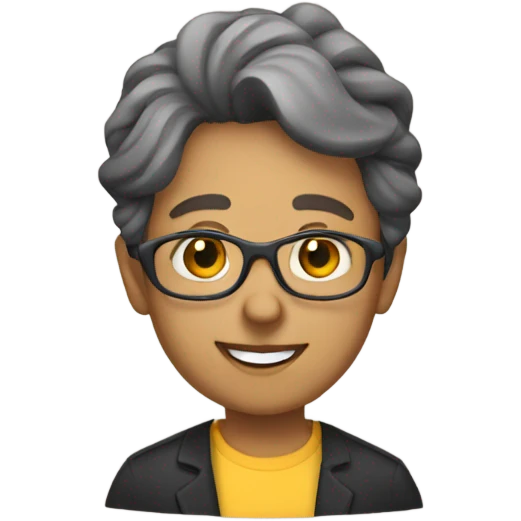 A primary teacher emoji