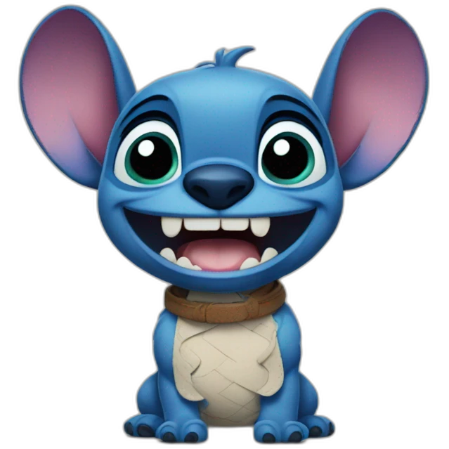 Stitch from disney movie  emoji