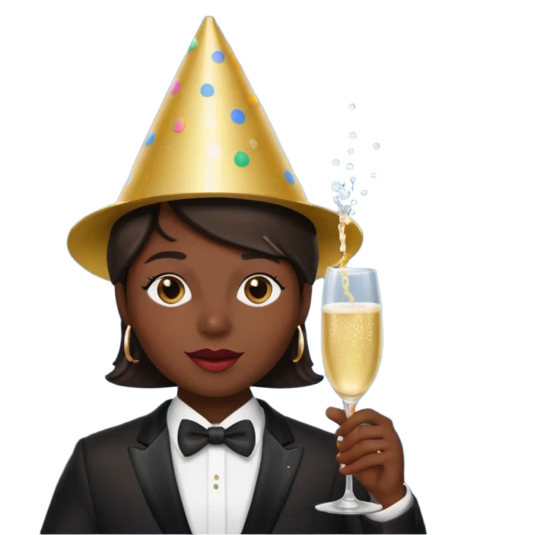 4th option is best. Make it gleam emoji