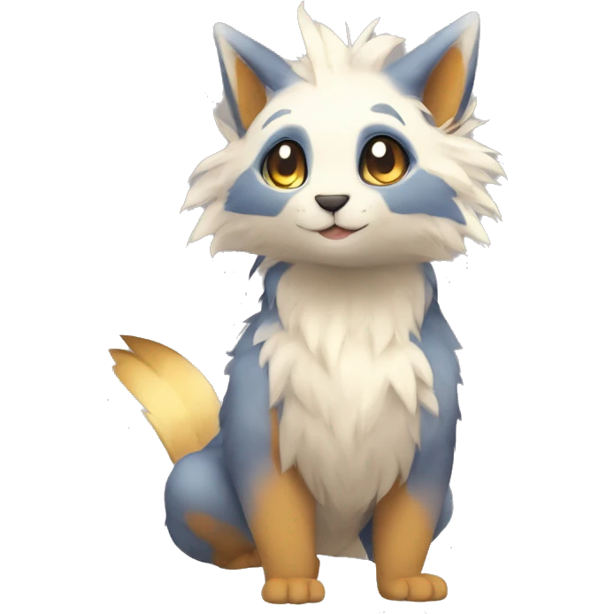 Anthro Chibi-style-Fur-Sona-Fakémon Full Body emoji