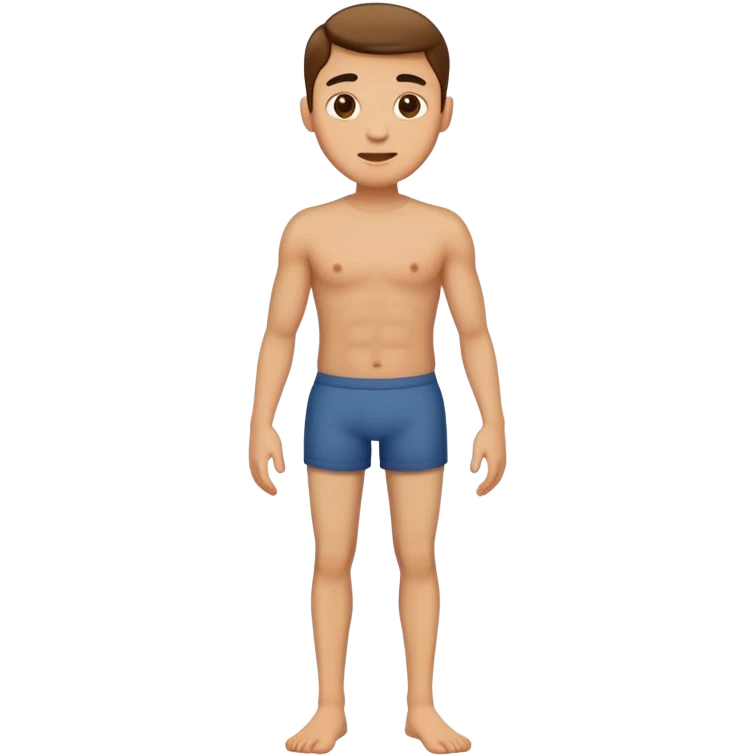 Guy with three legs emoji