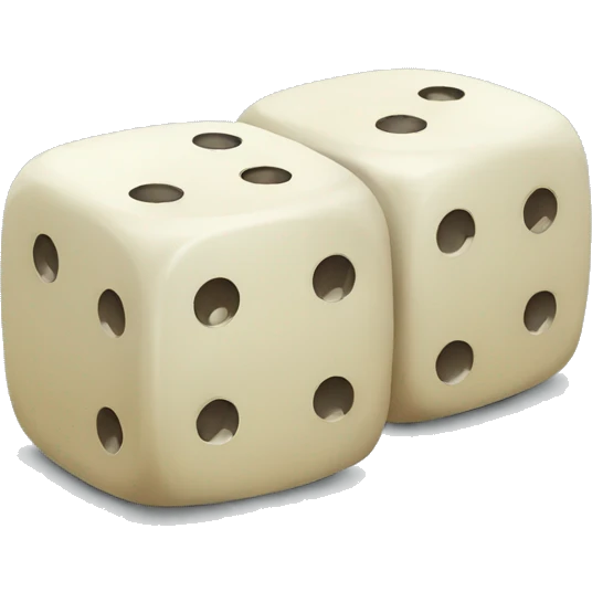 two dice emoji