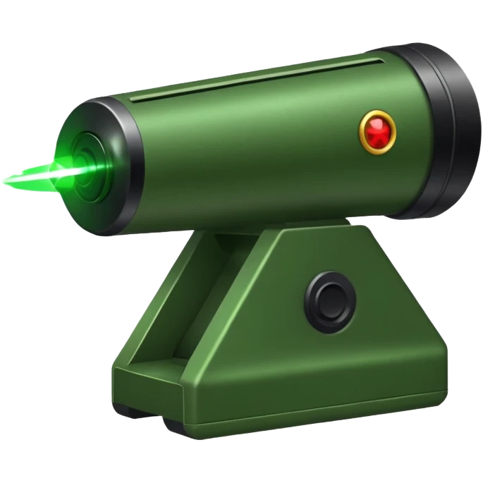 military laser emoji