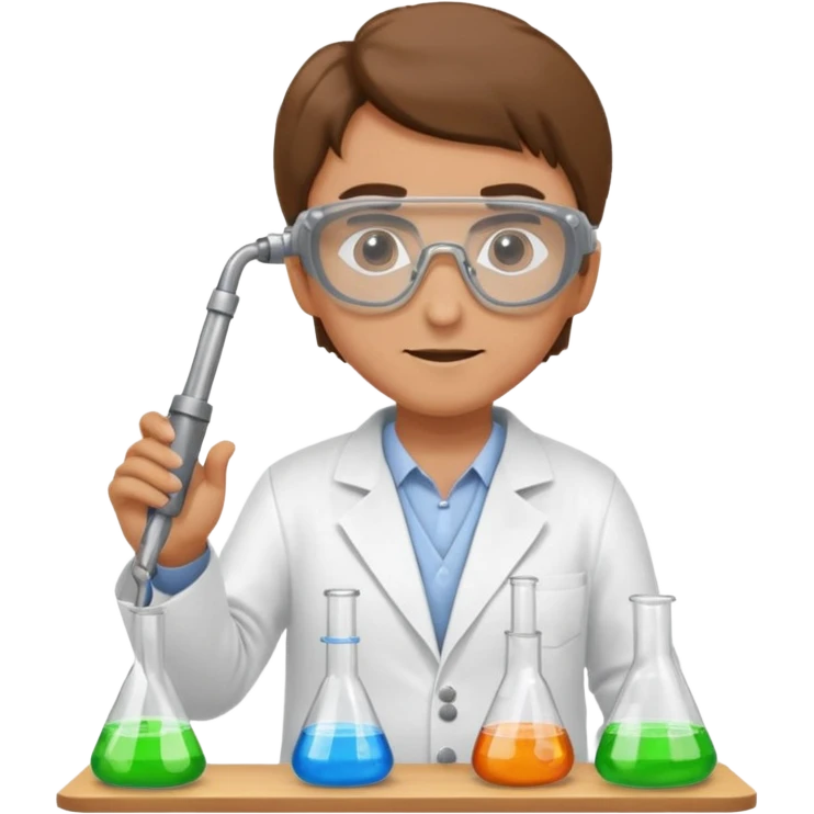 inventor working in a lab emoji