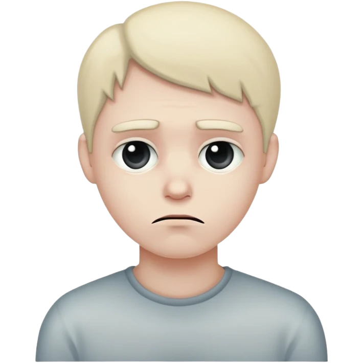 Sad Human emoji