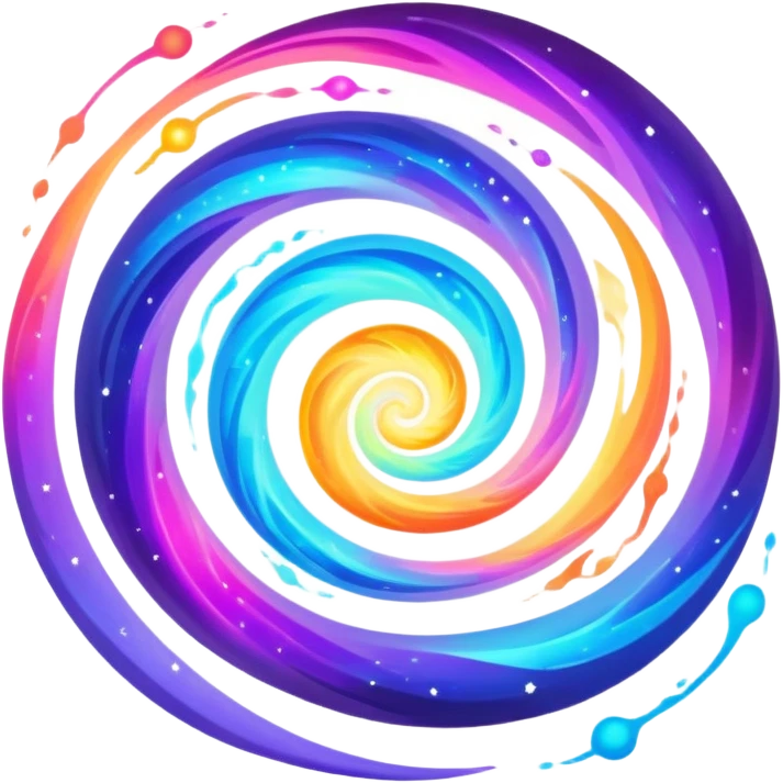 glowing cosmic energy flow emoji