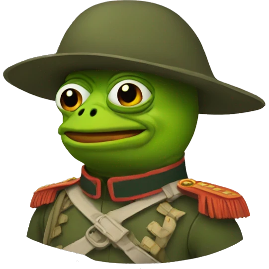 pepe soldier emoji