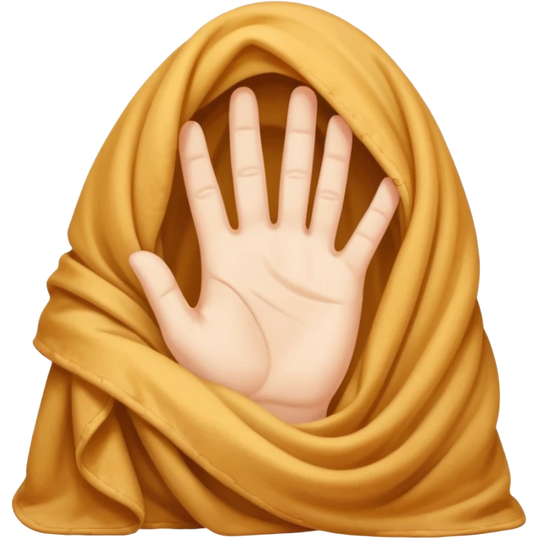 Something under the blanket emoji