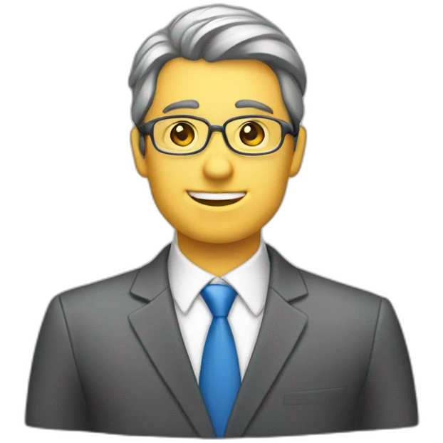Ejecutivo de ventas emoji