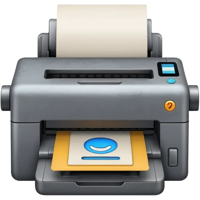 old printer emoji