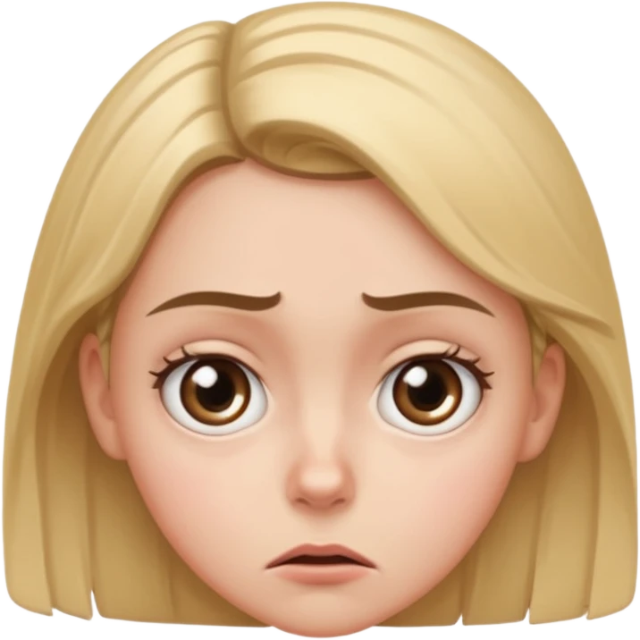 Overstimulated girl emoji
