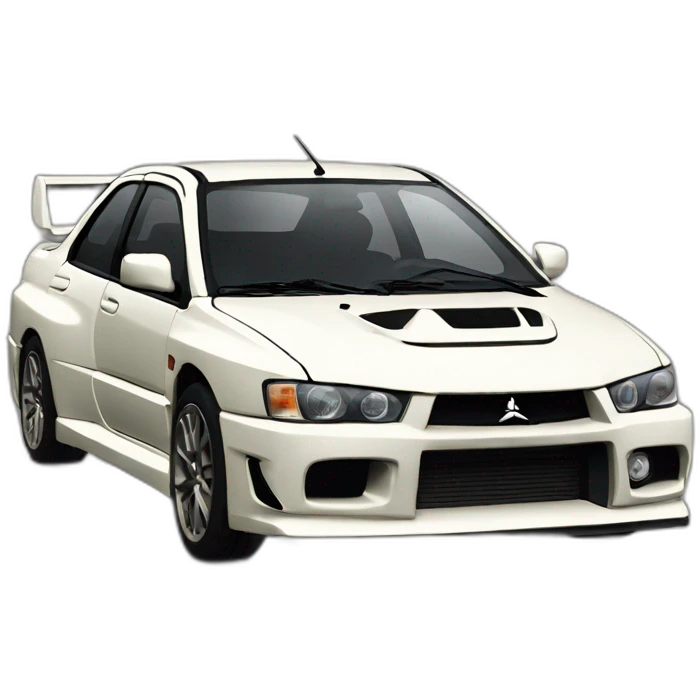 Mitsubishi evo 6 emoji
