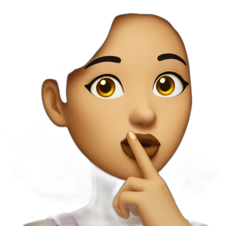 woman blowing kiss emoji