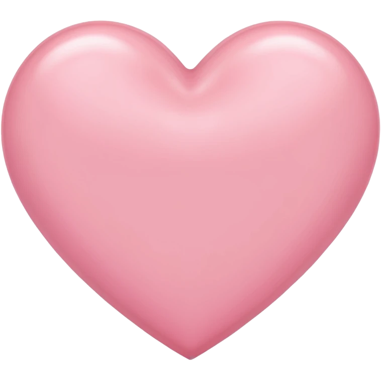 light pink heart emoji