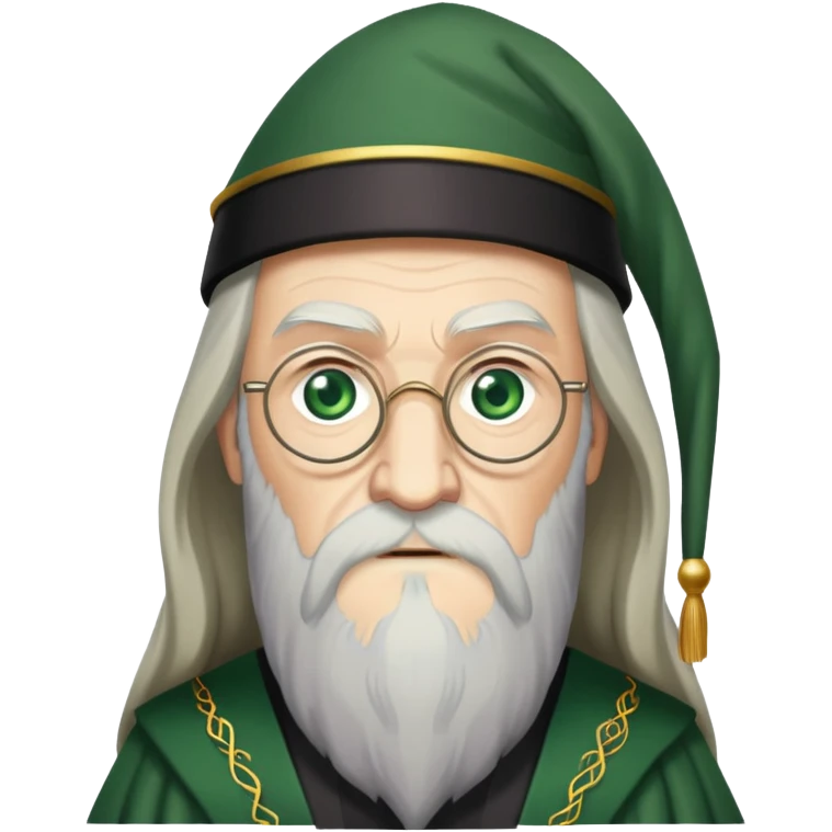 Albus Dumbledore green emoji